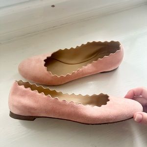 Chloe - Lauren Scallop Ballet Flat 36